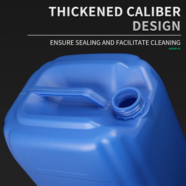 Heavy-Duty HDPE Industrial Bucket with Lid and Handle - Thickened Design, Durable & Stackable for Rainwater Collection, Garden Irrigation, Agricultural Storage, Outdoor Use, Chemicals & Waste Disposal, Blue Water Container with Secure Lid, High-Density Plastic, Easy to Handle, Dual-Use Inneru002FOuter Cover, Thick L Bucket, Gasoline Drum, Portable Gasoline Can, Petrol Container, Plastic Bucket With Lid, Bucket With Lid, Sealed With Lid, Plastic Drum